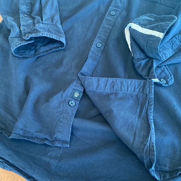 Men’s Zanerobe longline Dress shirt in black xl - Picture 2 of 7